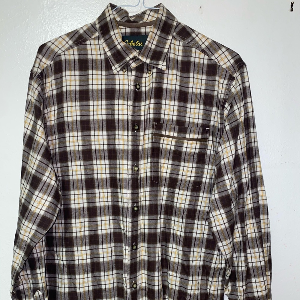 Cabellas Long Sleeve Soft Touch Flannel